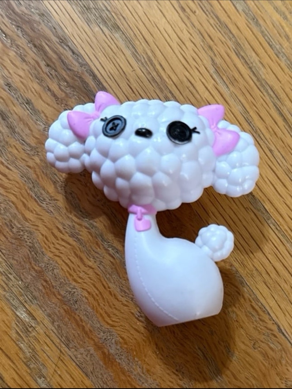 Lalaloopsy Cloud E. Sky Pet Poodle White with Pink Bows